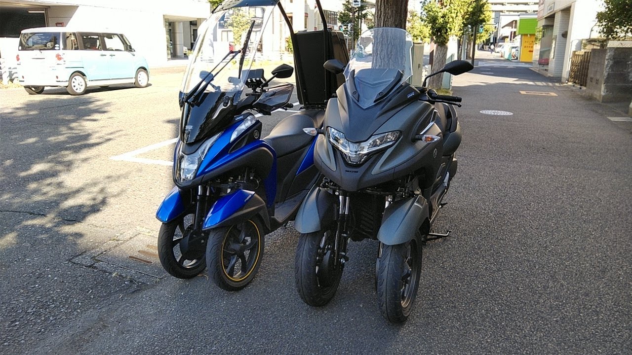 トリシティ300試乗！トリシティ155（屋根付き）乗りがトリシティ300を試乗しました(^^♪　スタンディングアシストの実力とは！