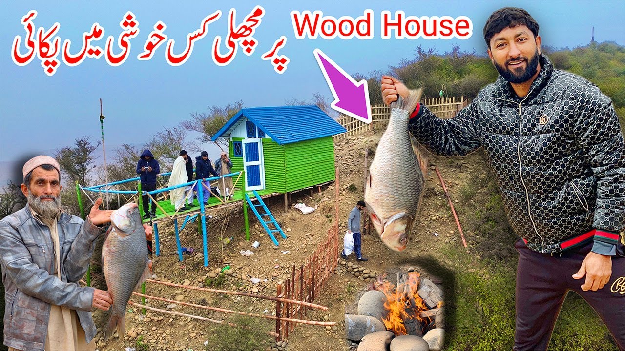 Why We Cooked Fish on Wood House 😳