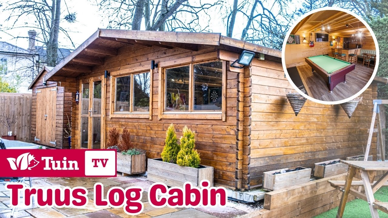 Garden Games Room Log Cabin and Pub - Truus - TUIN
