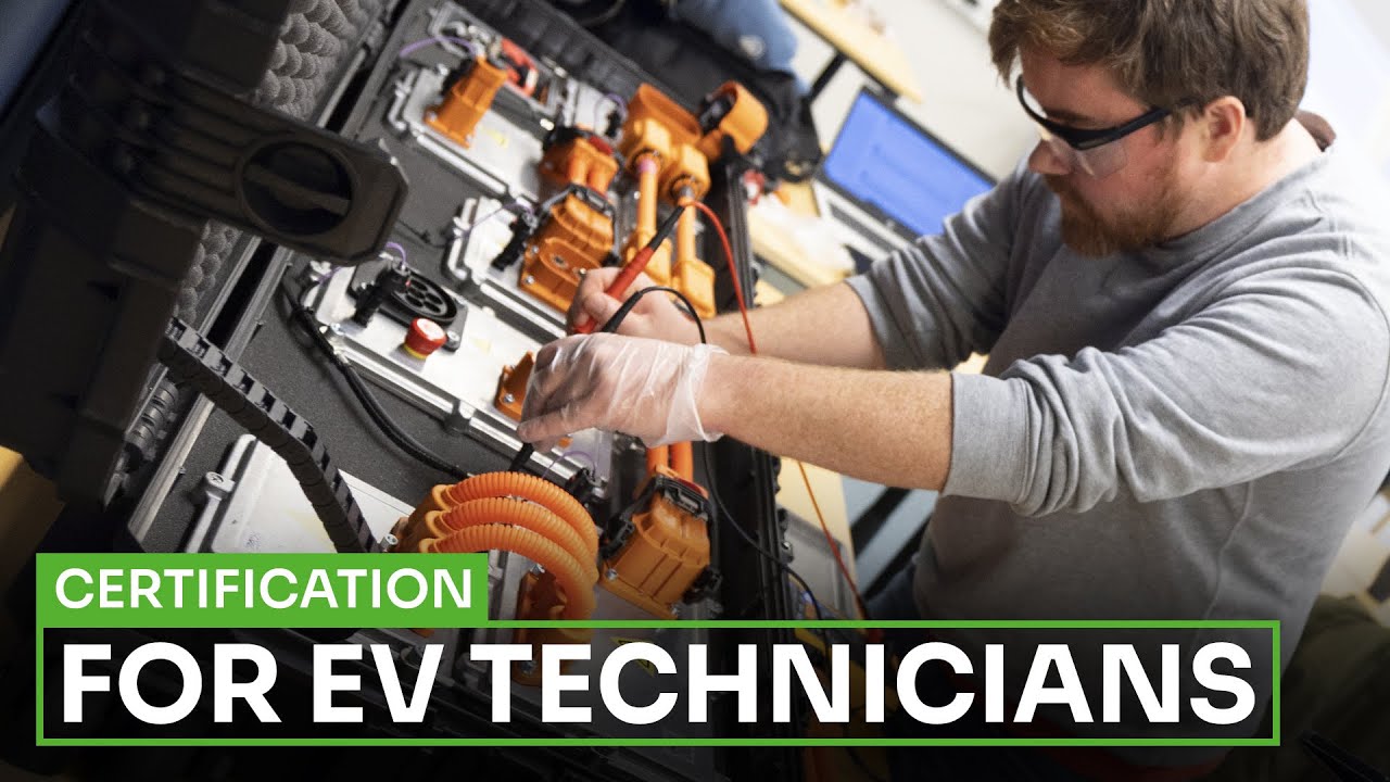 Certification Green and Red certificates for EV technicians | AdaptFuture