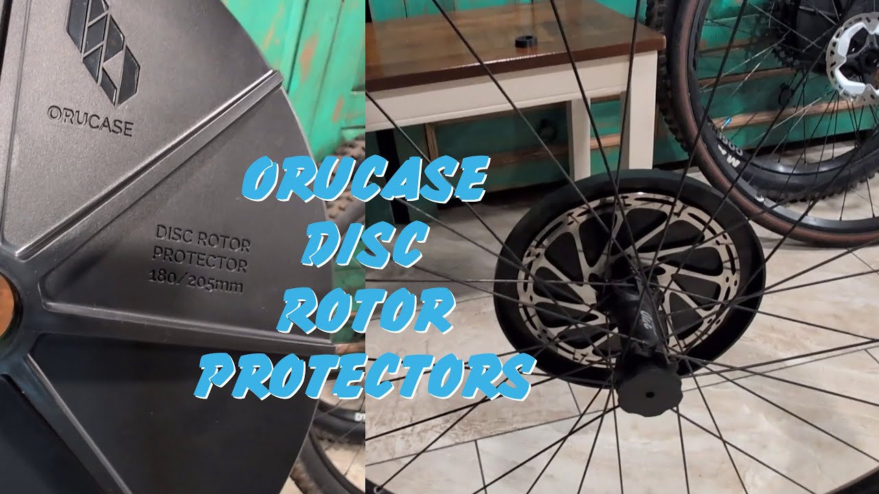 Orucase Disc Rotor Protector on Super Boost