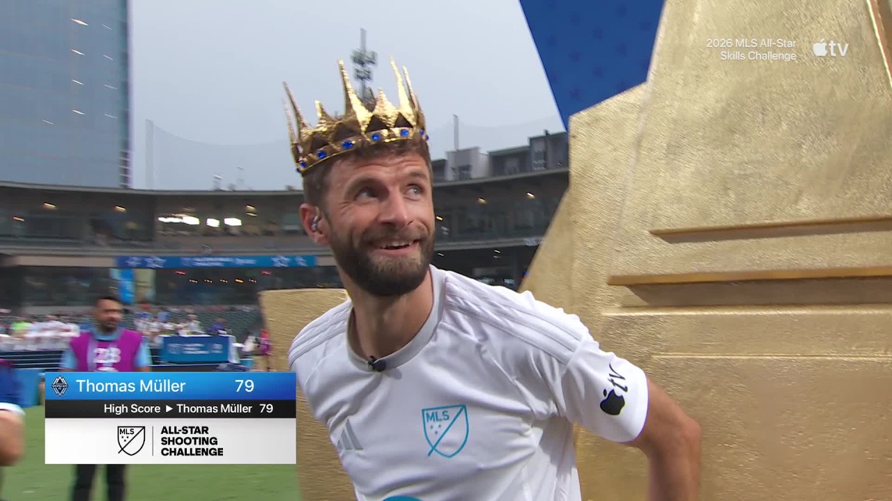 Thomas M&uuml;ller RECORD BREAKING MLS All-Star Shooting Challenge pres. by @ATT