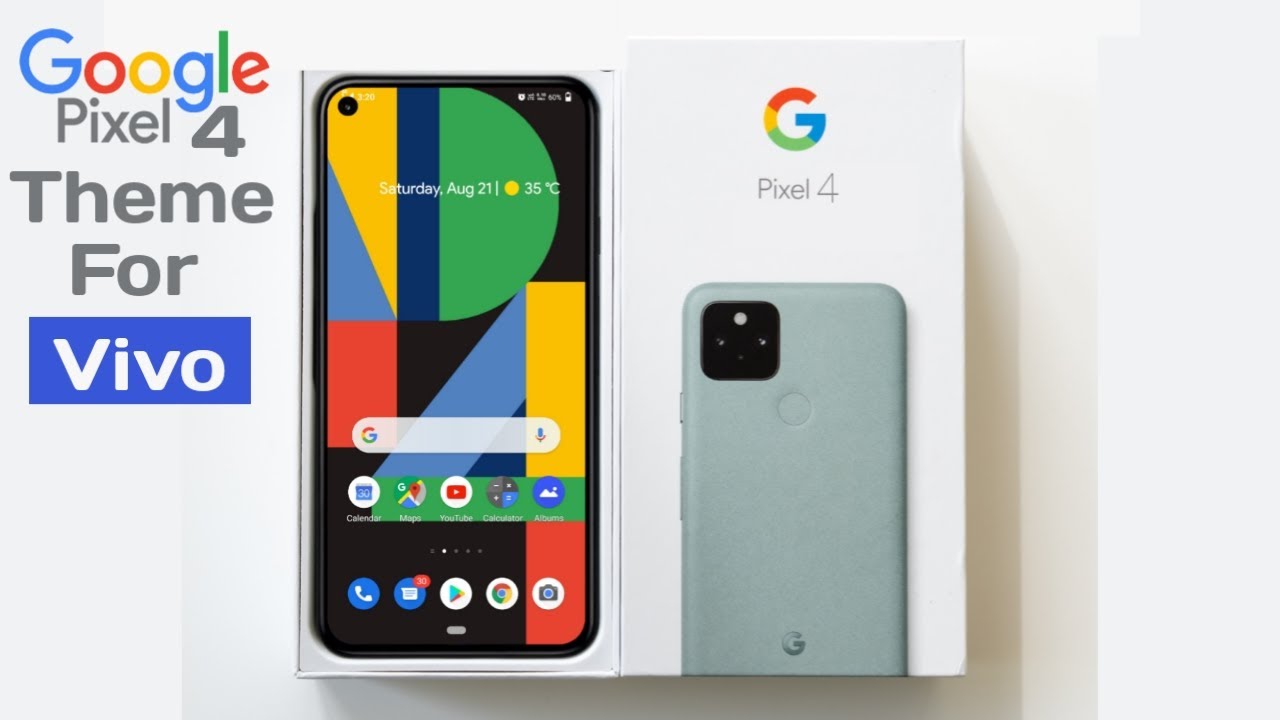 Google Pixel 4 Theme For Vivo All Device  | Vivo Theme | #vivothemestore #vivotheme #googlepixel4