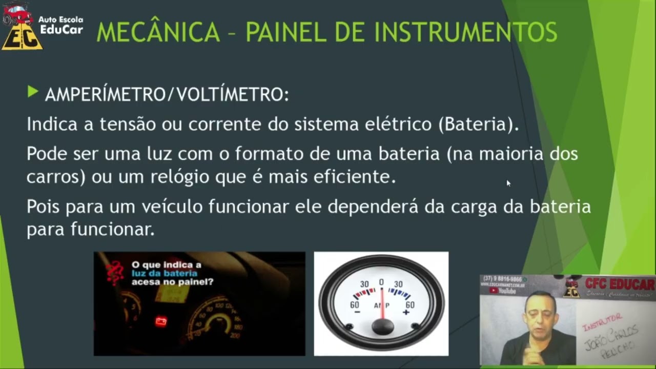 Aula 01 Mecanica   Painel de Instrumentos