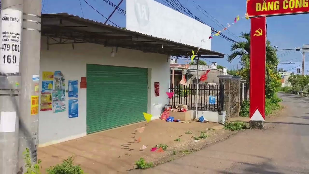 Đi Thăm lô đất xào mặt tiền đường quảng phú phước an