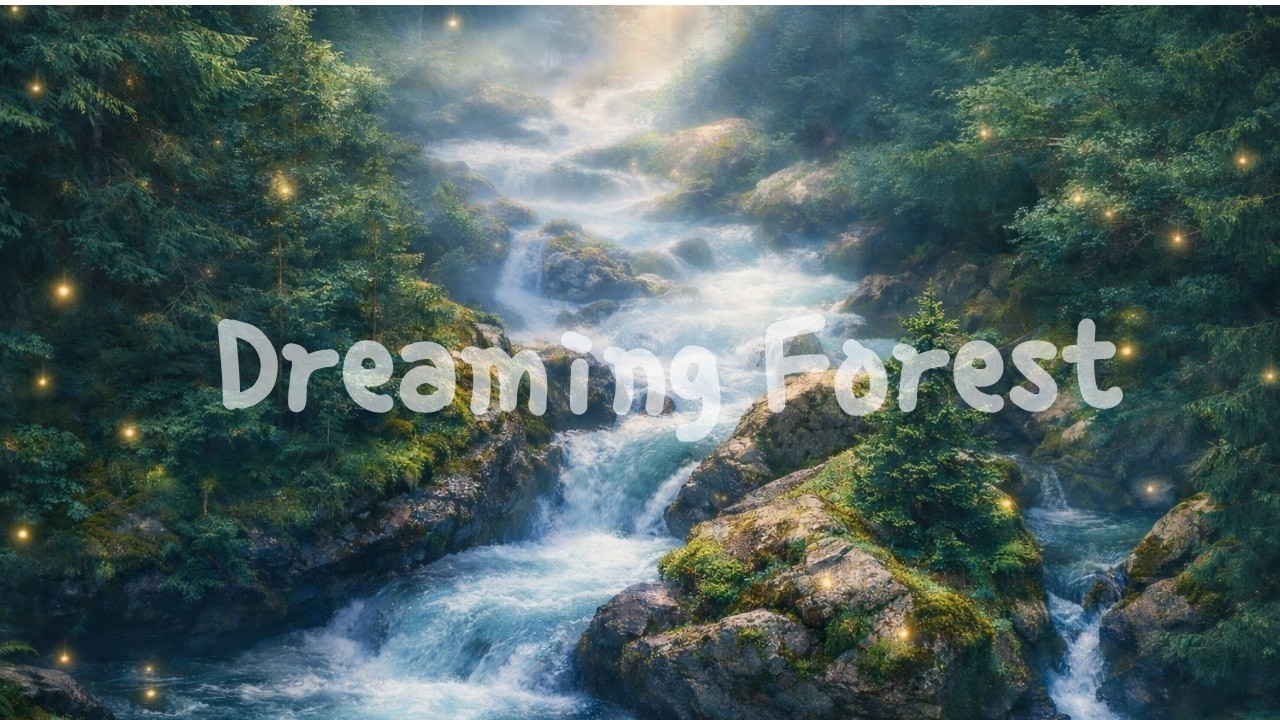 🌿 초록 숲 계곡에서 듣는 피아노 2시간 | Relaxing Forest Piano & Water Sounds (2 Hours)