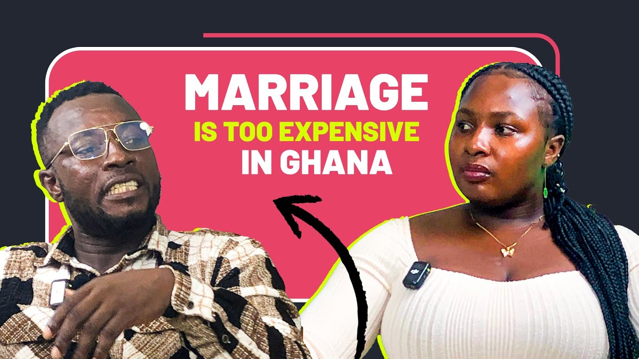 Marriage is too expensive in ghana 🤭