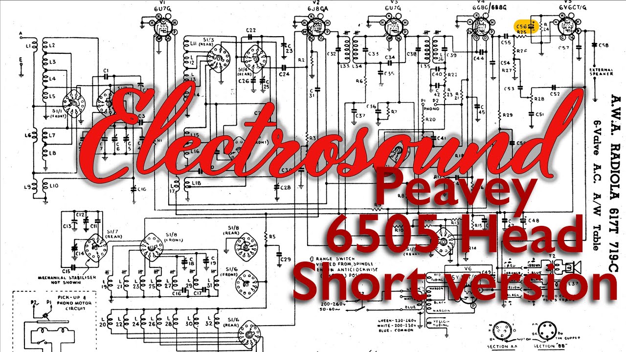 Peavey 6505 Guitar Amp  Long