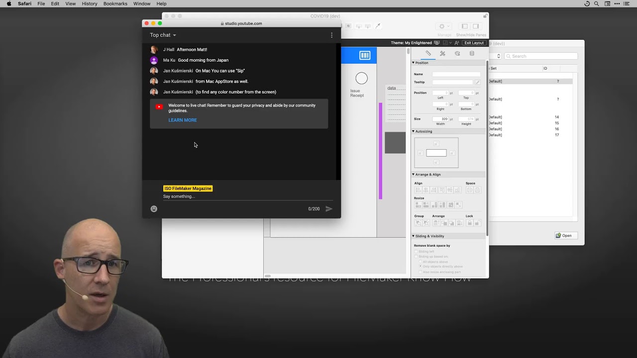 Изучаем FileMaker: Эпизод №18 — Запуск пользовательского интерфейса