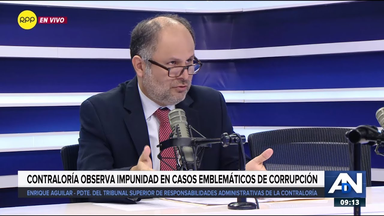 Contralor&iacute;a observa impunidad en casos emblem&aacute;ticos de corrupci&oacute;n