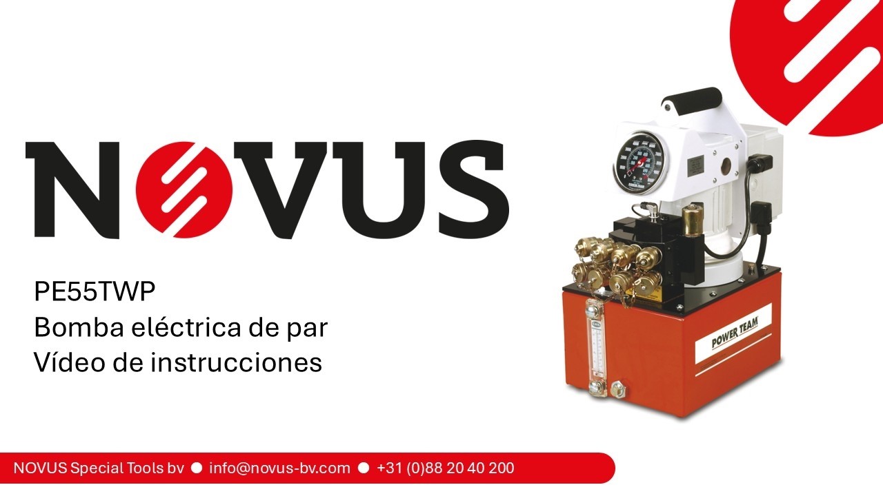 V&iacute;deo de instrucciones: NOVUS PE55TWP [ES]