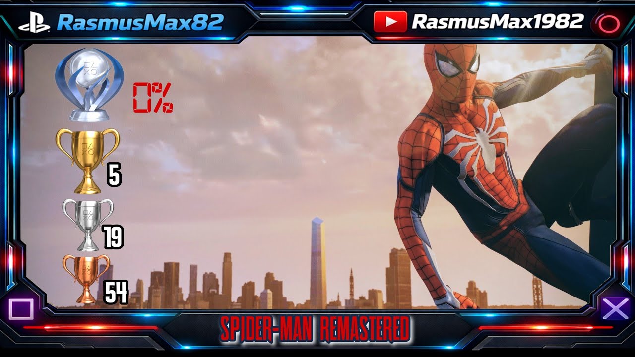 Marvel’s Spider-Man Remastered // Trophy Hunt 🏆