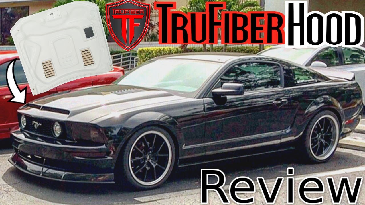 TruFiber A53 GTS-4 Ram Air Hood Review (05-09 GT MUSTANG HOOD)