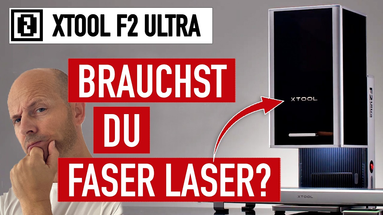 xTool F2 Ultra • Faser Laser UND Dioden Laser in einem • mein TEST geht weiter