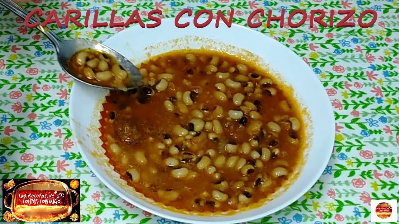 CARILLAS🍲ESTOFADAS🥄CON CHORIZO - RECETA MUY FÁCIL