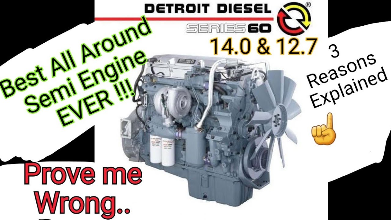 DETROIT DIESEL 60 SERIES — лучший полумотор из всех существующих! (во всех отношениях) 3 причины?...