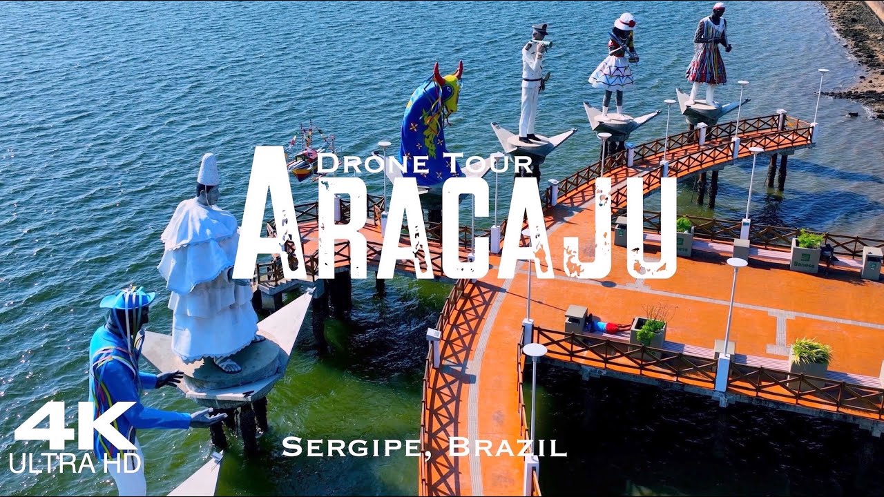 ARACAJU 🇧🇷 Drone Aerial 4K | Sergipe Brazil Brasil
