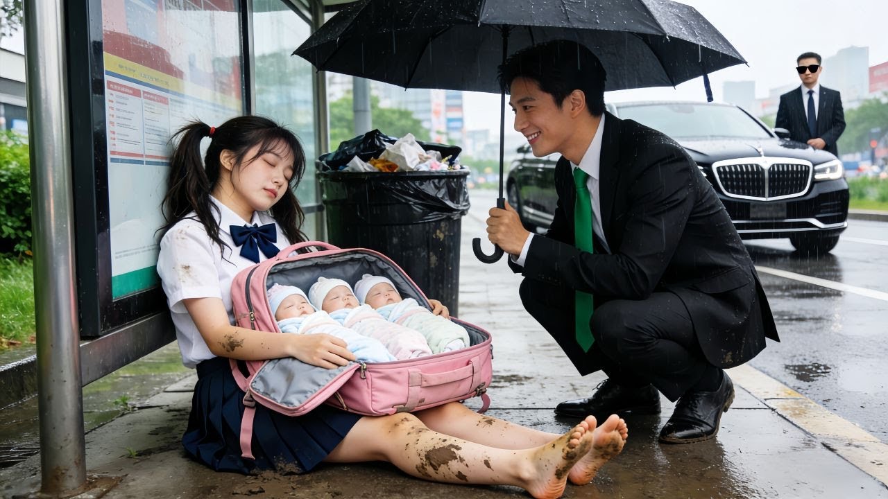 💕الـCEO العقيم التقى فتاة عمرها 18، وفجأة حملت بثلاثة! فأخذها إلى بيته ليدلّلها بجنون! #ceo