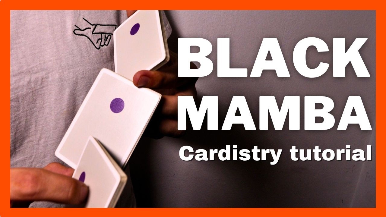 CARDISTRY TUTORIAL: Black Mamba | Nivel Intermedio 🐍