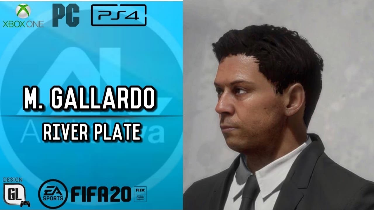 FIFA 20 -  Face MARCELO GALLARDO (Tutorial)
