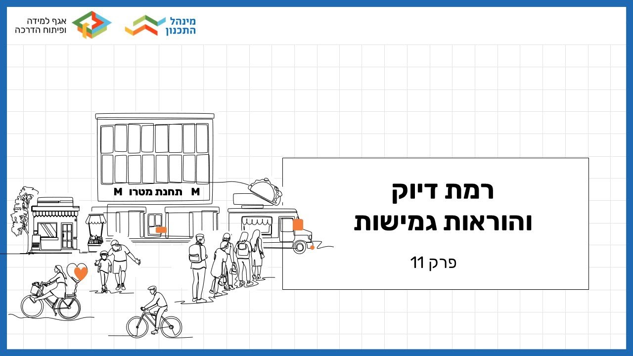 4. רמת דיוק והוראות גמישות - פרק 11