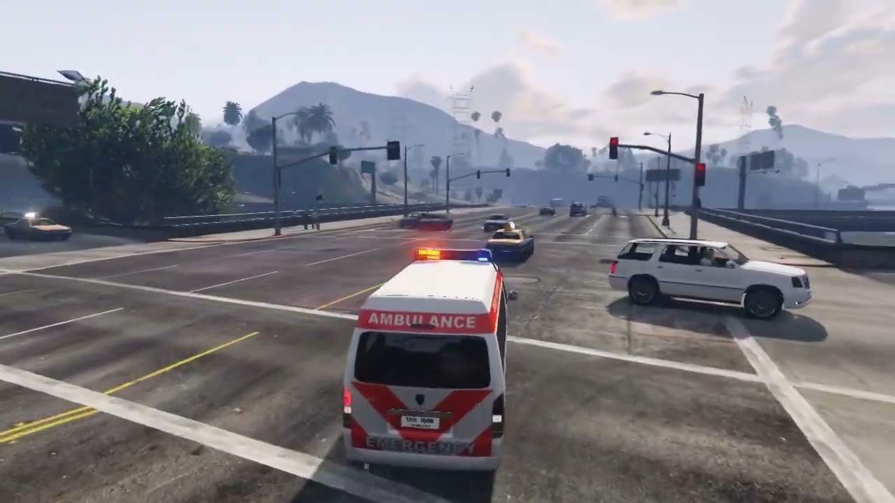 GTA V Mod Toyota Commuter Ambulance