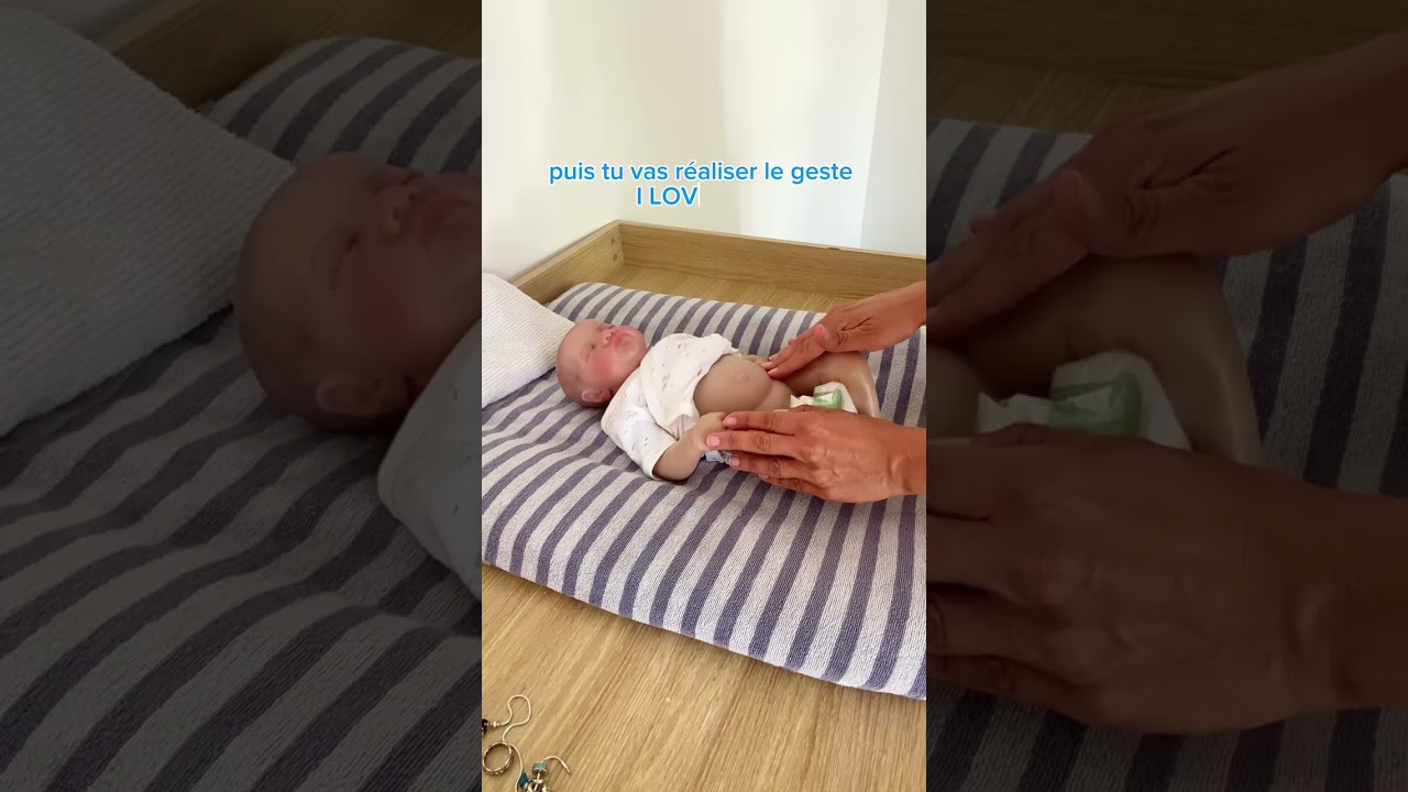 ✨ Astuce Massage pour Soulager les Coliques de B&eacute;b&eacute; ✨