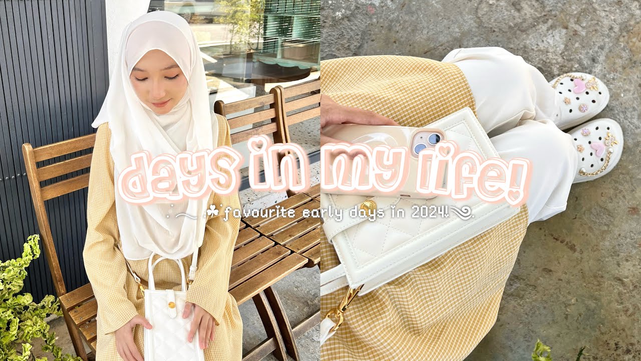 days in my life: favourite early days in 2024! || Malaysia (aesthetic vlog)