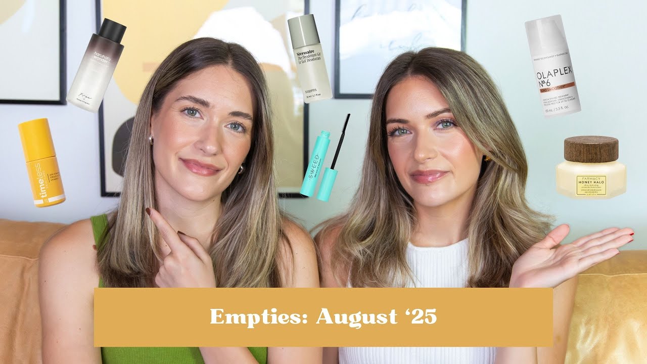Empties August '25 | Products we've used up!