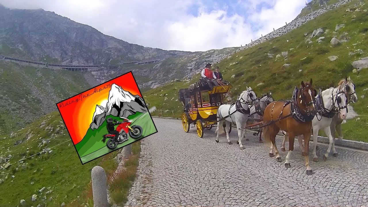 Gotthard via Tremola and Oberalp in July'17 on my Tracer 700  MT-07 - Impressions