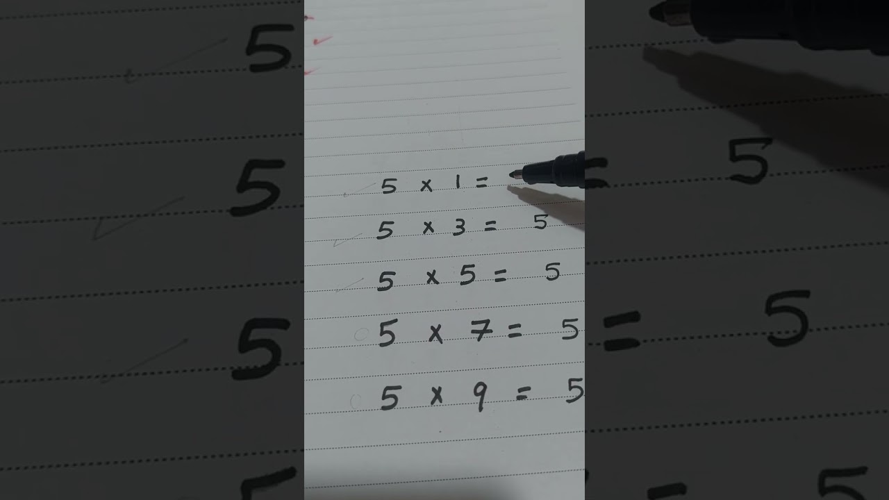 الفيديو السابع لحفظ  جداول الضرب 