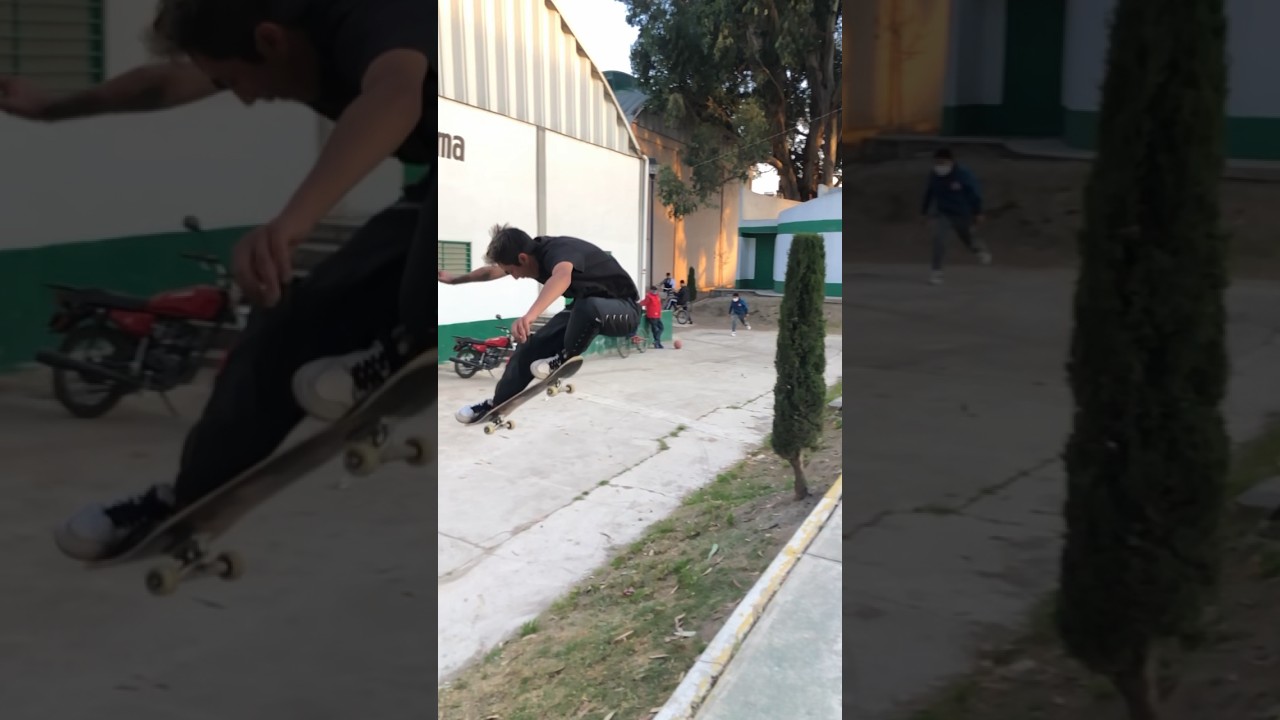 Ollie ninja  X @icyisaak! Lerma edomex Mexico cdmx insta:@ice_baby_streetwear #sk8 #skate #flip