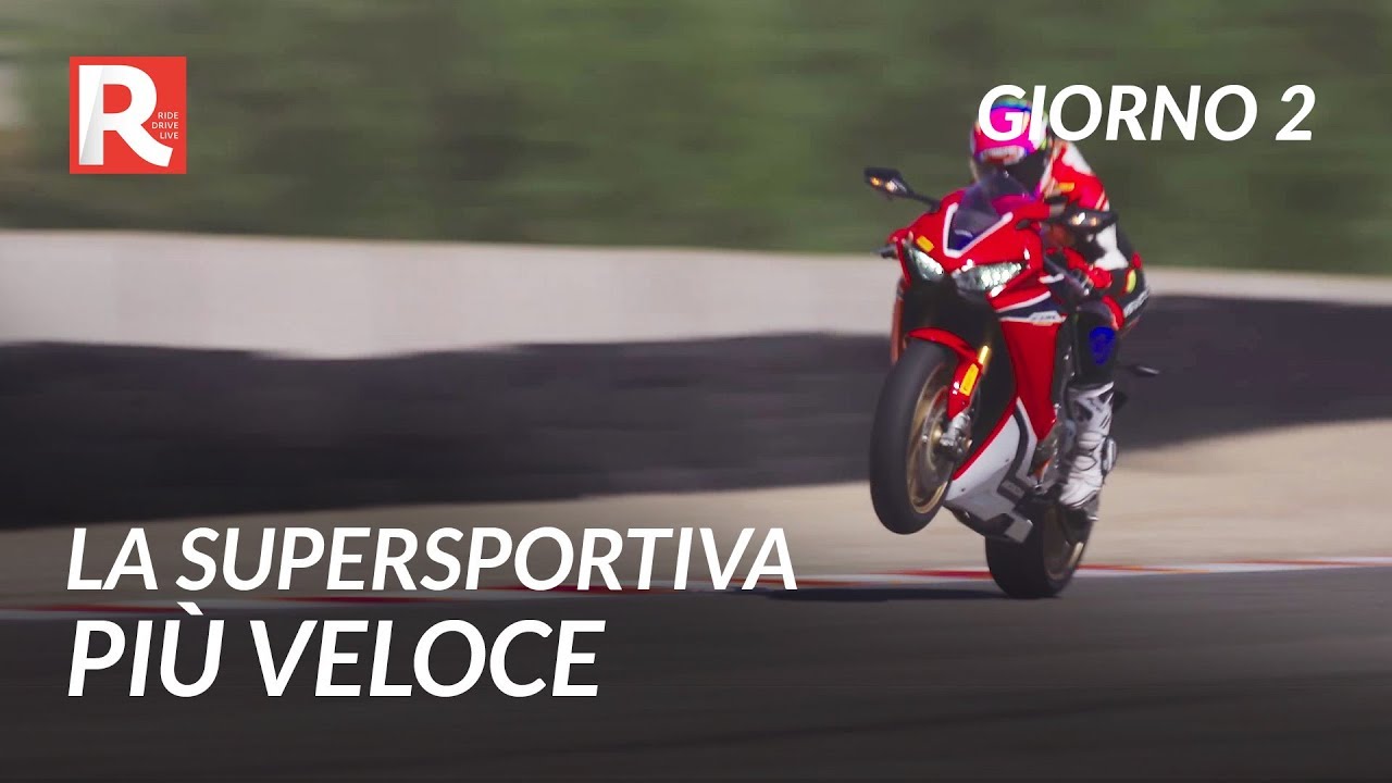 La supersportiva più veloce - Comparativa moto 1000