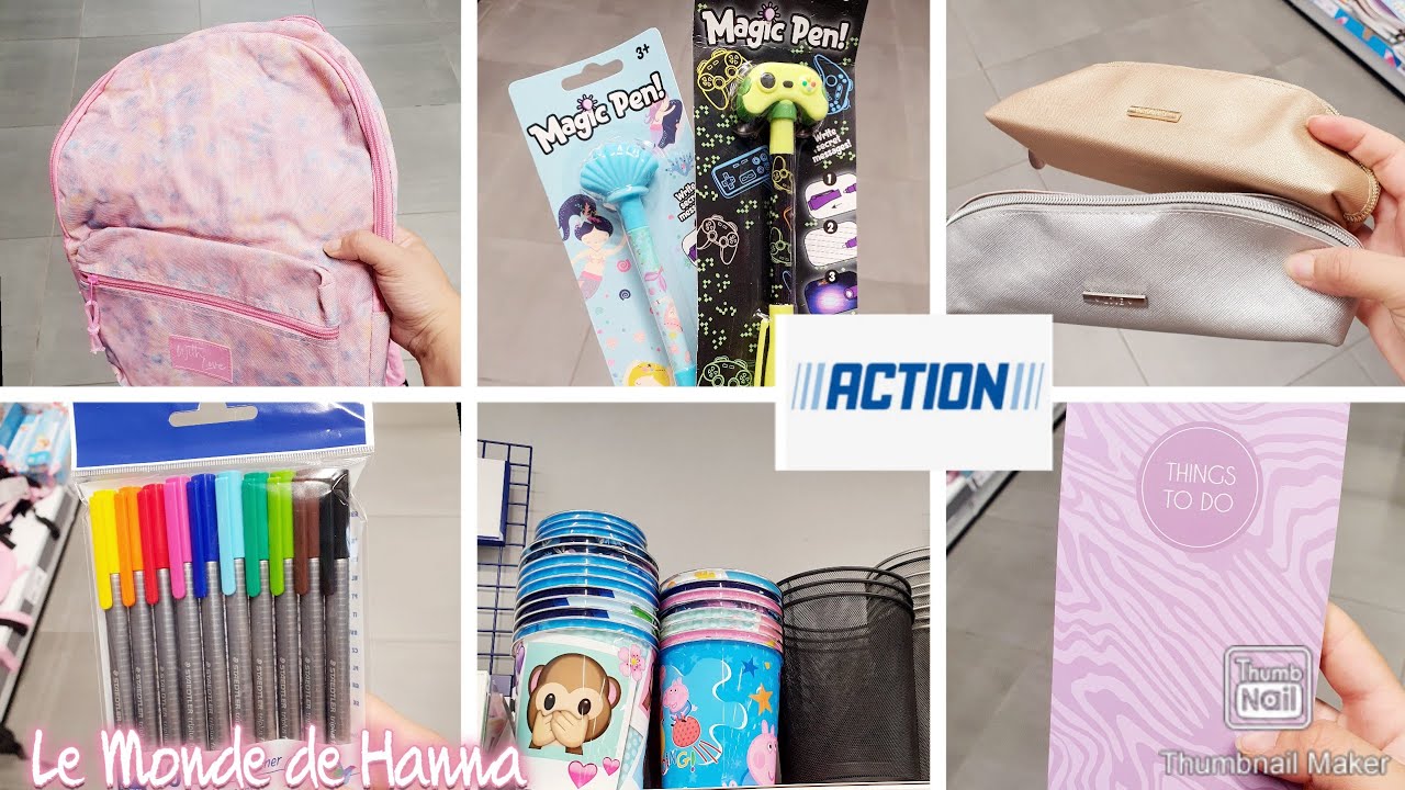 ACTION ARRIVAGE 24-08 FOURNITURES BUREAU - BACK TO SCHOOL 📚✒️💼