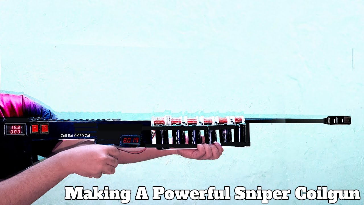 Sniper Coil Gun [Part-1] #Gun #Coilgun #DIY