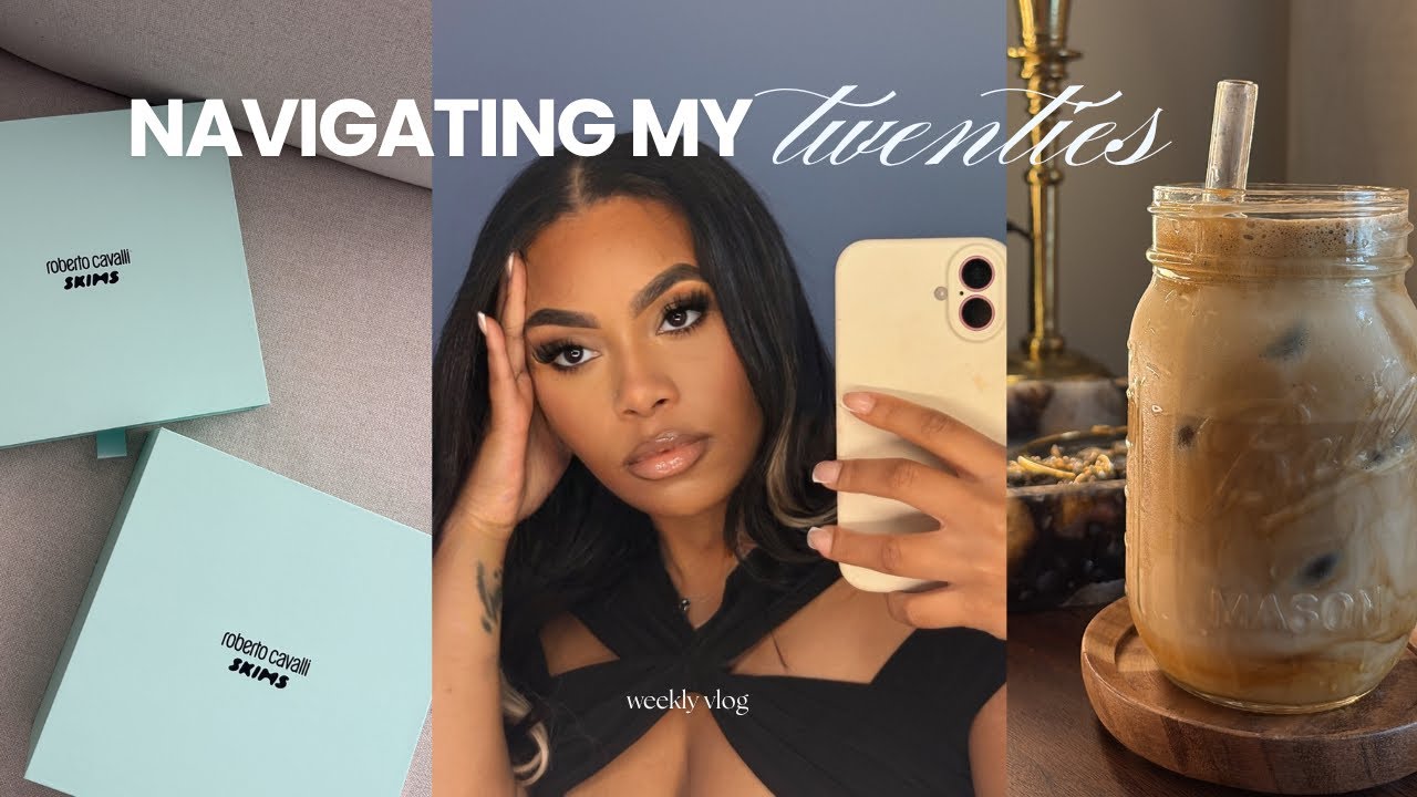 WEEKLY VLOG : NYC TO ATL, WHERE I’VE BEEN, SKIMS X ROBERTO CAVALLI, & MORE