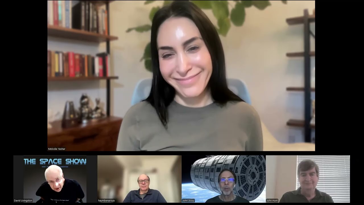 The Space Show Presents Space Architecture & Designing Human Structures Off Earth By Melody Yashar