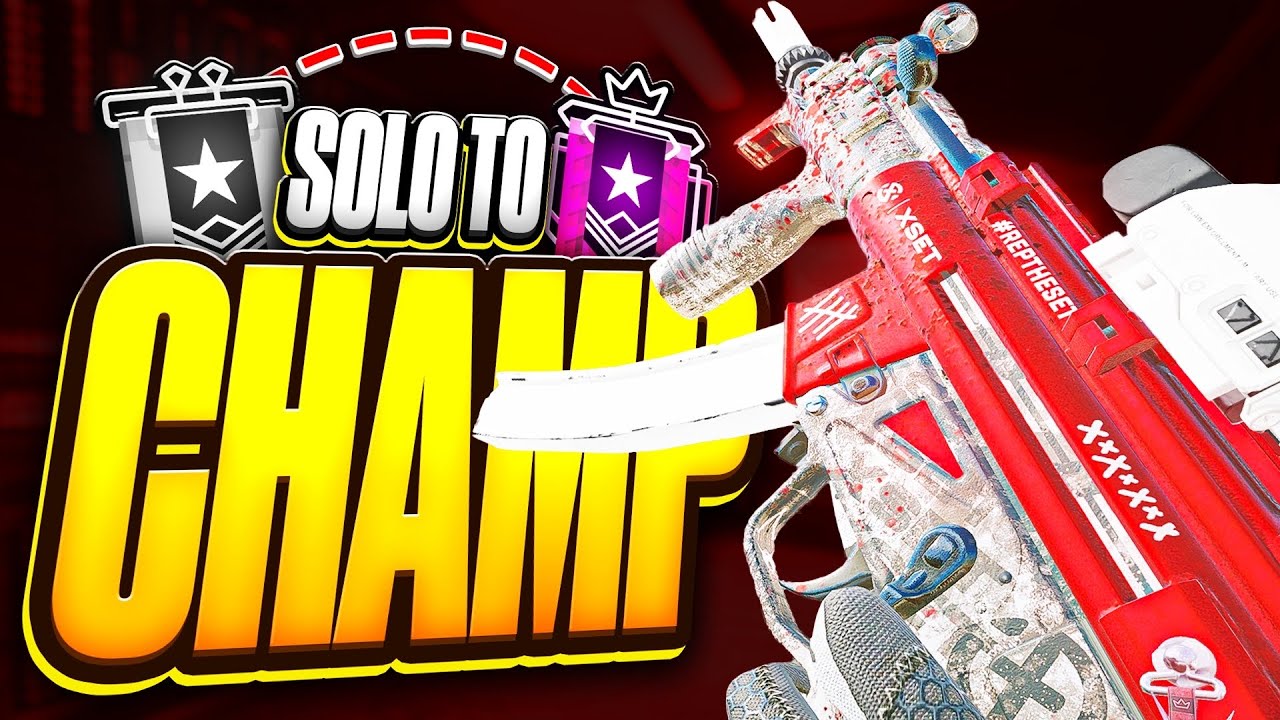 HOW TO SOLO QUEUE COPPER TO CHAMPION - Rainbow Six Siege Ranked