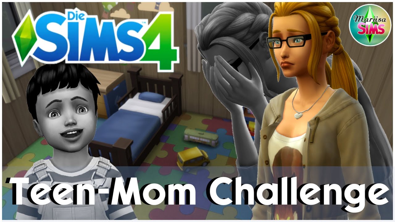 Die Sims 4 Teen- Mom CHALLENGE ohne MODS | 👶👧 Base-Game kompatibel