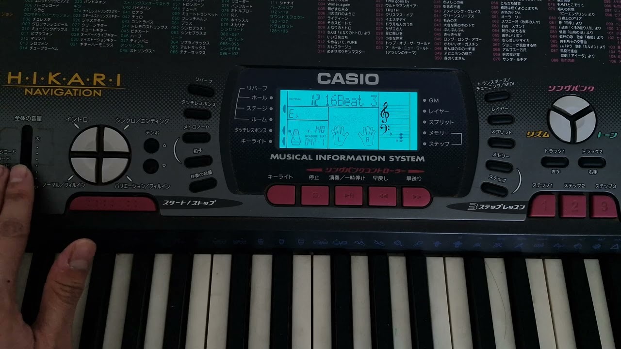 [Casio lk-60] 12 : 16Beat 1