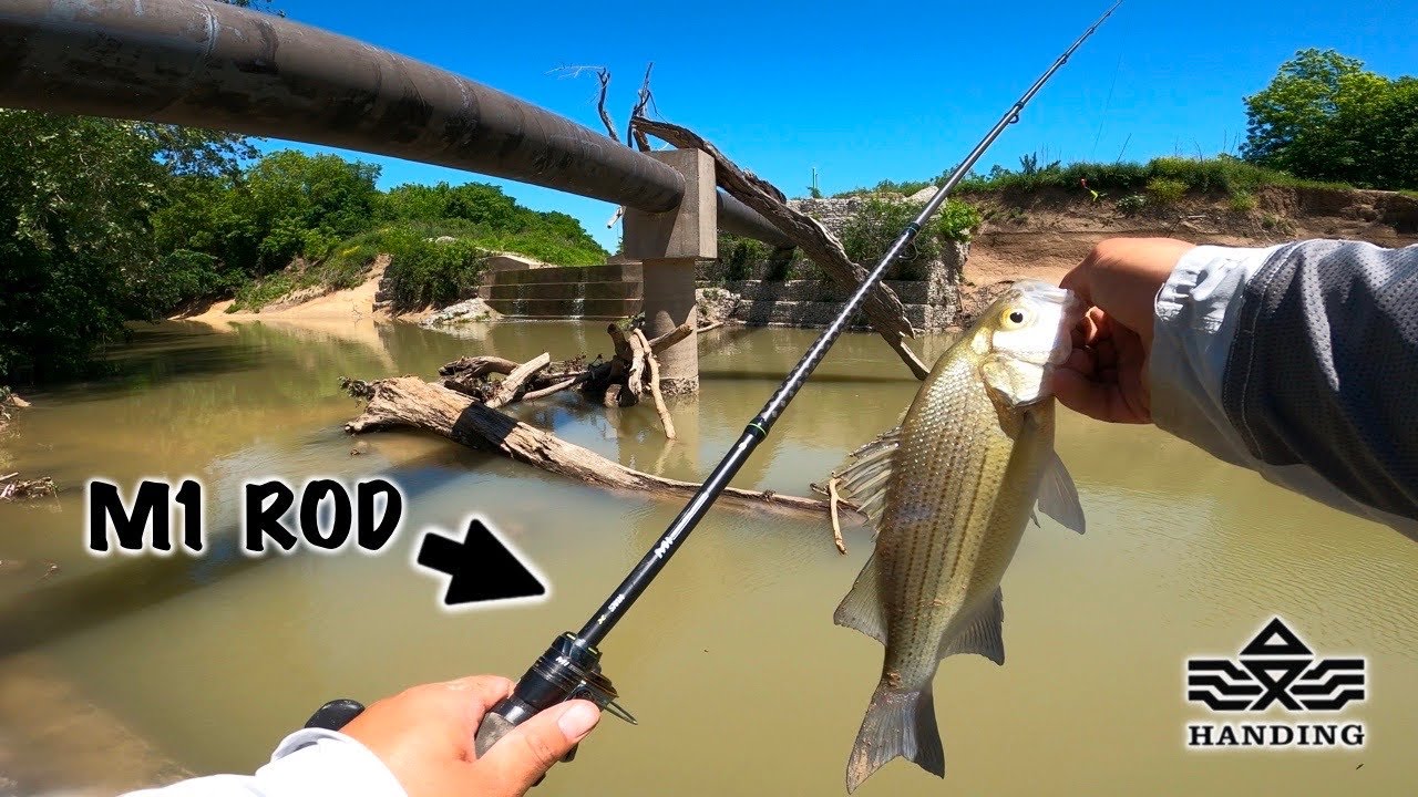 Fishing Rowlett Creek at The Gun Range!