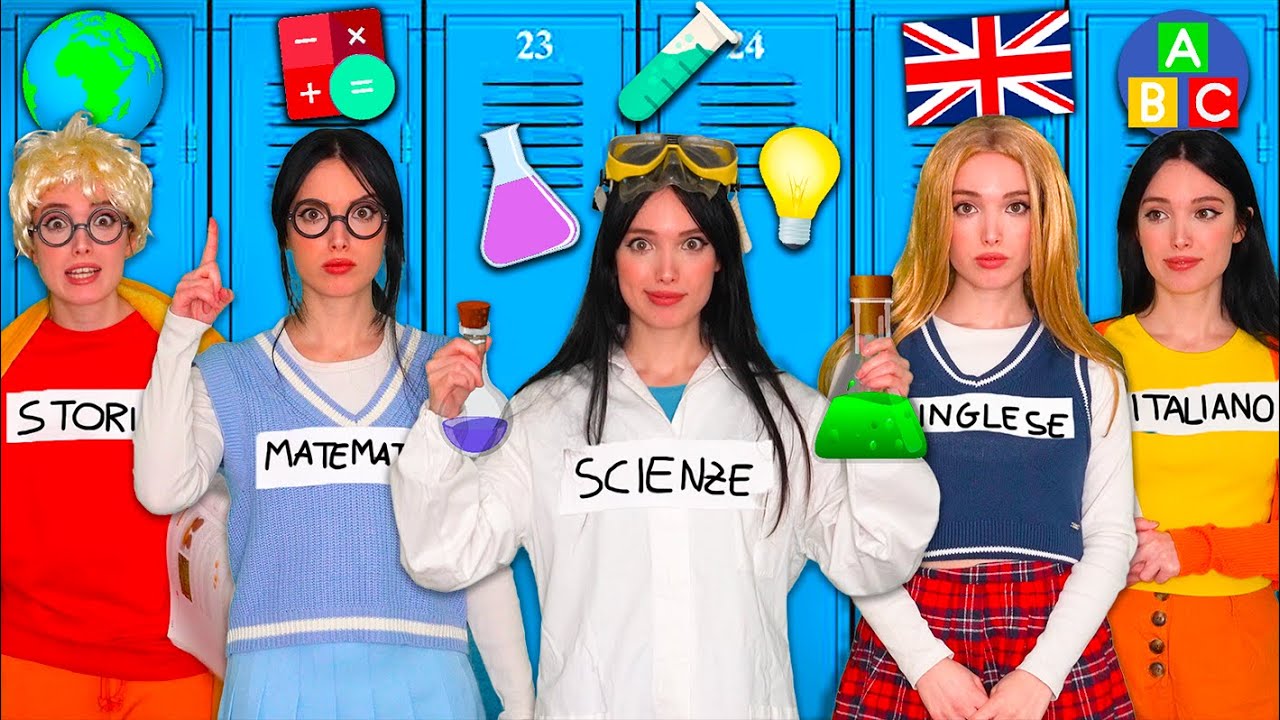 SE LE MATERIE SCOLASTICHE FOSSERO PERSONE