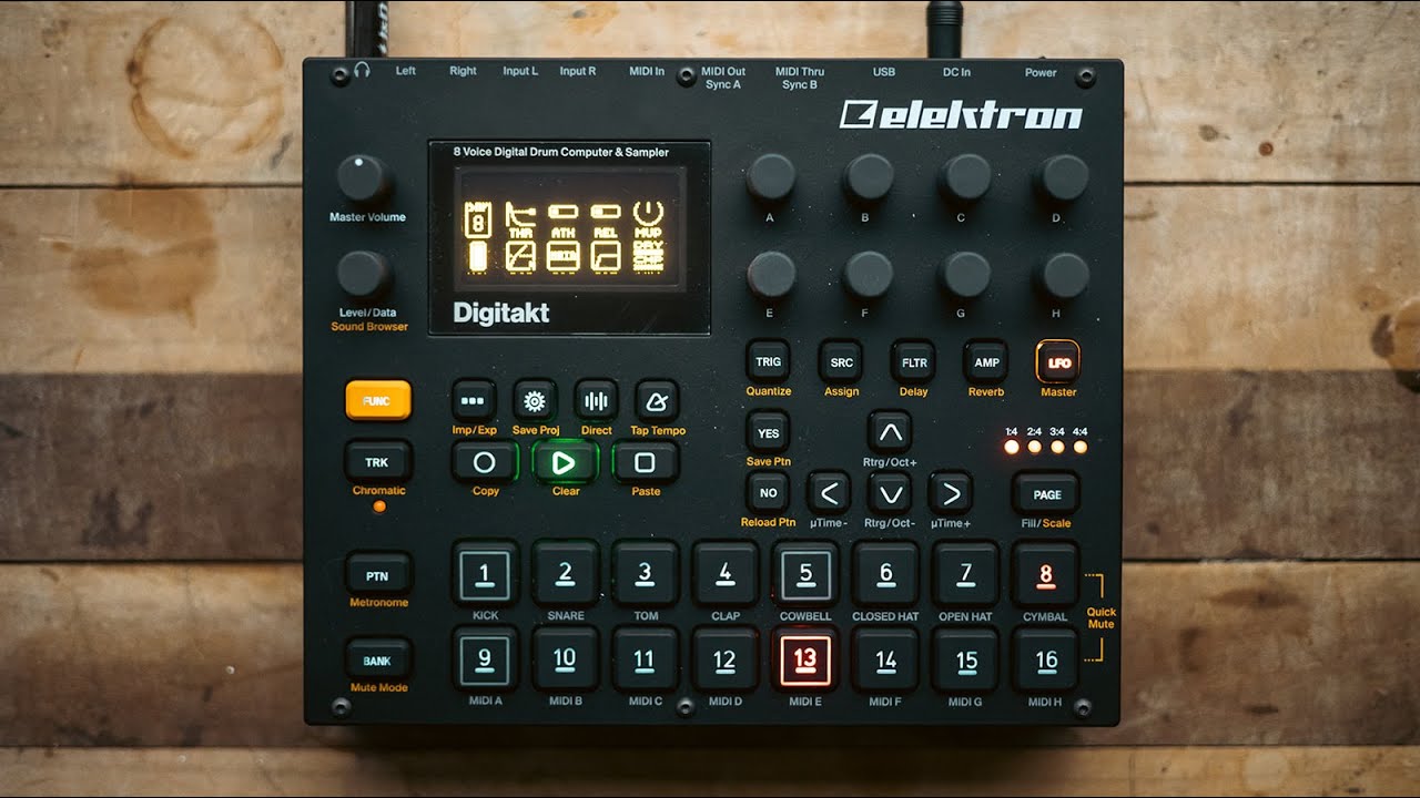 Digitakt 1 month Impression // I've Never Produced this Quickly
