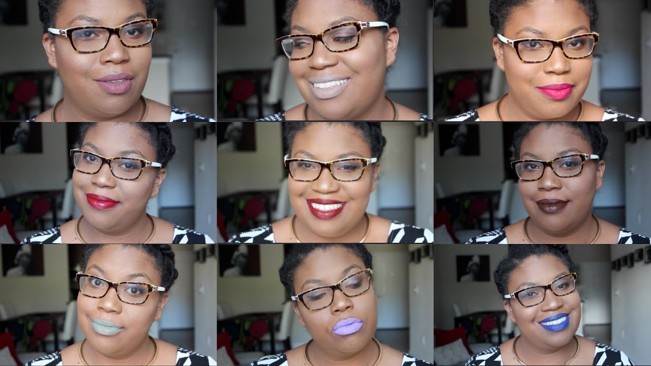 Jeffree Star Liquid Lipstick Swatches| brown skin
