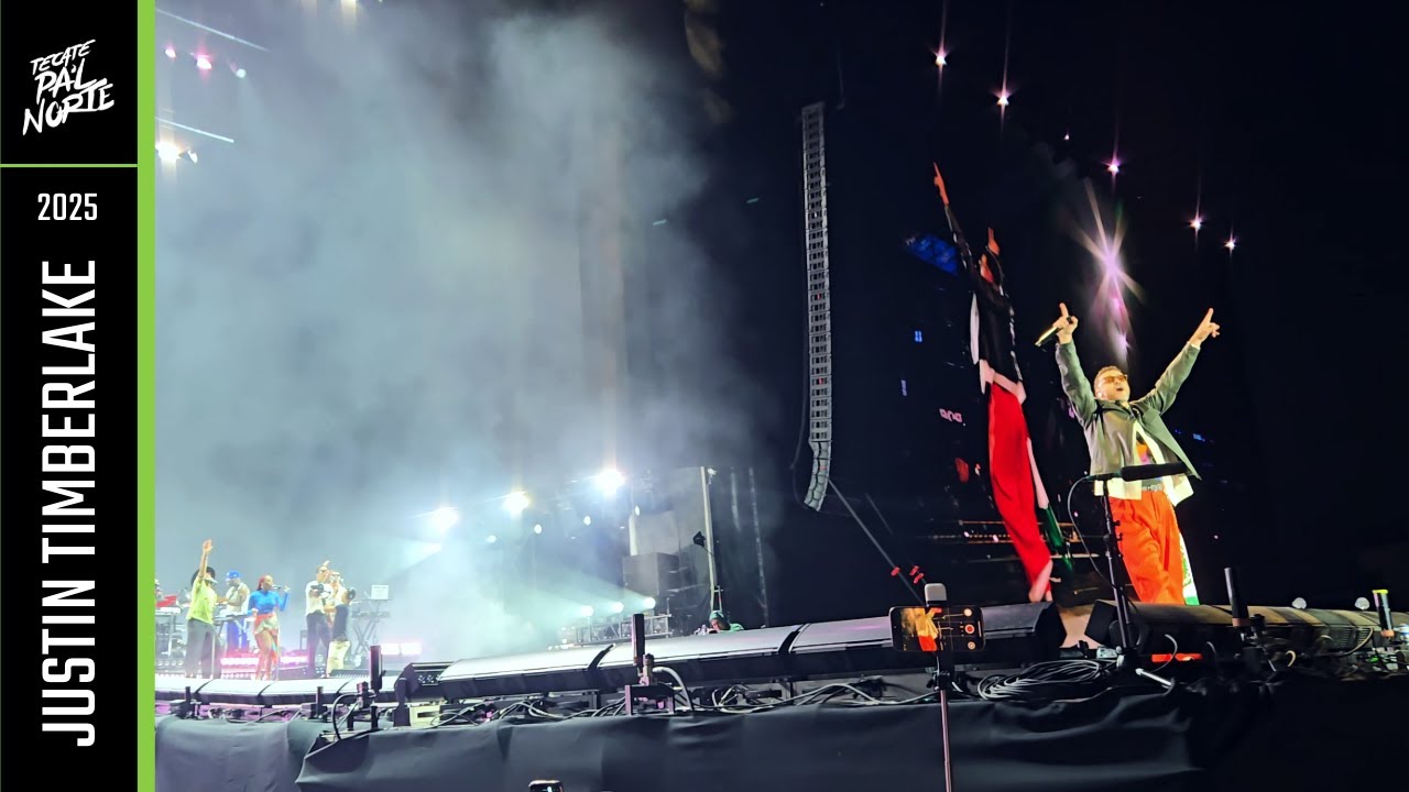 Justin Timberlake - Mirrors (Live at Tecate Pa'l Norte 2025 | Monterrey Fan Cam) @PalNorteOficial
