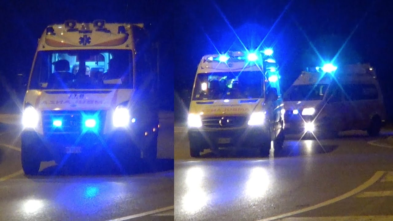 [3 IN 1] Ambulanza SUEM 118 Venezia + 2 Ambulanze SUEM 118 Treviso [131] - 3 Ambulances responding