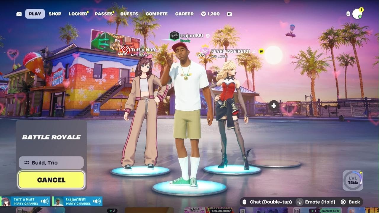 Fortnite With Two Hooligans But I Start AFK