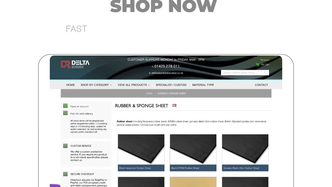 Buy Rubber Sheet Online