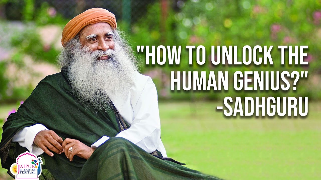 The Geometry of our Form Sadhguru with Sanjoy K Roy | Jaipur Literature Festival |