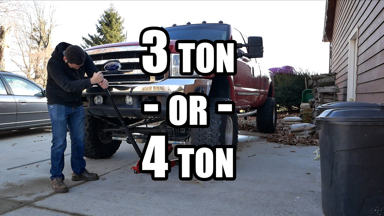 Дизельные F250 / F350 — Какой размер домкрата подходит для Super Duty? (v6.1.0)